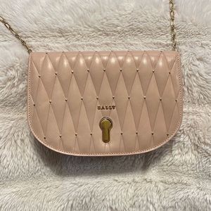 Bally Clayn Quilted Leather Crossbody